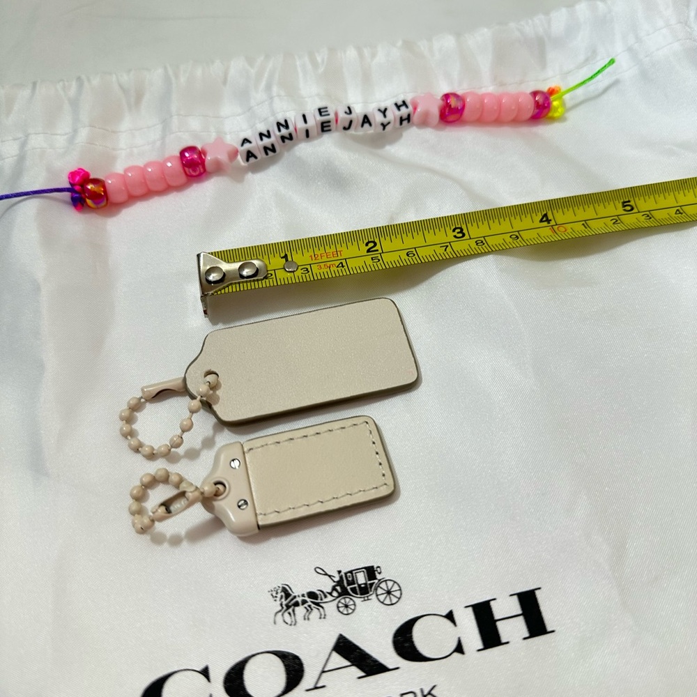*SET OF 2* Coach Hangtag - 1941 & Coach New York (Chalk, Monochrome) - Picture 3 of 4